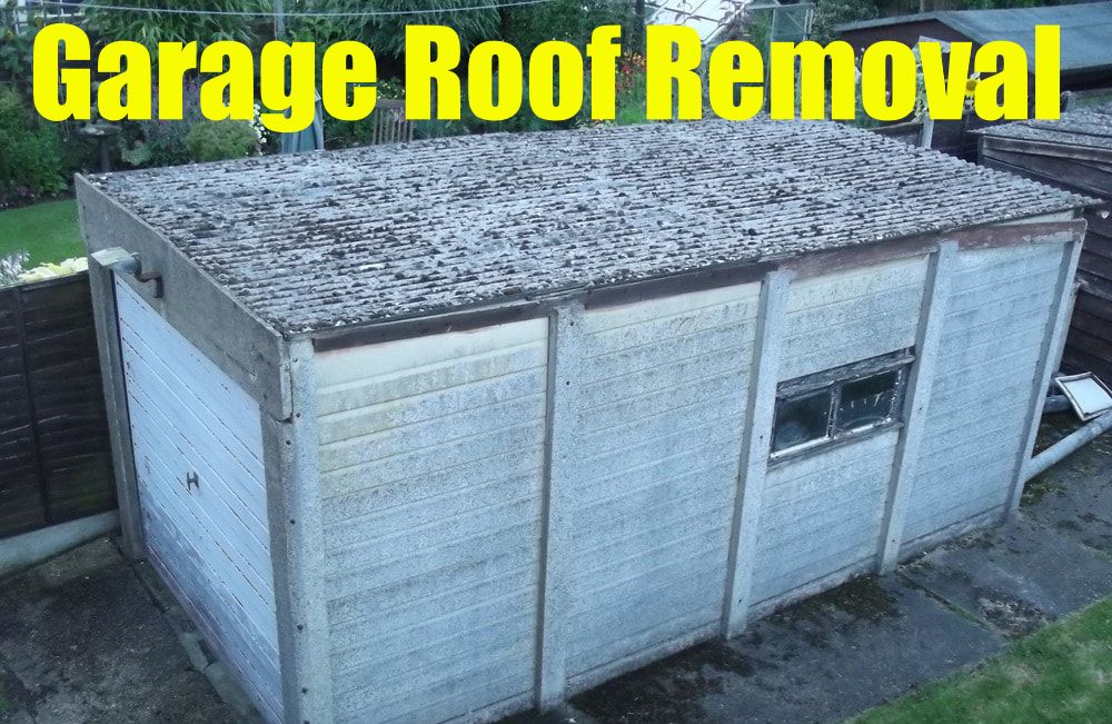 Single Garage Roof Removal London