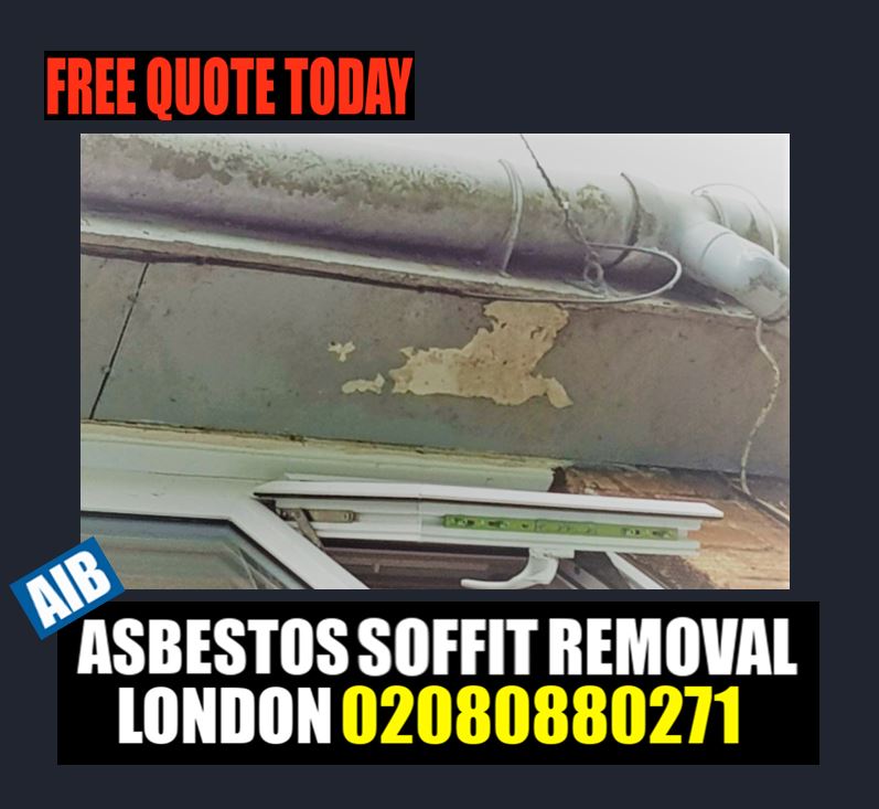 asbestos aib soffit removal london 02080880271