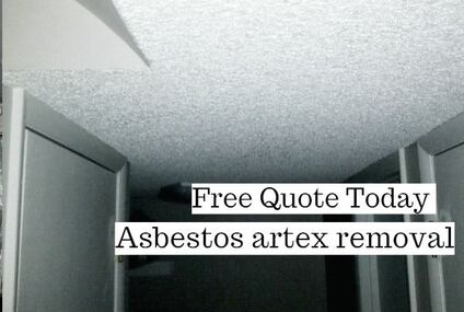 asbestos artex removal london ceiling and walls and popcorn asbestos london