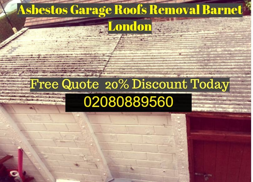 asbestos garage roof removal barnet asbestos garage north london