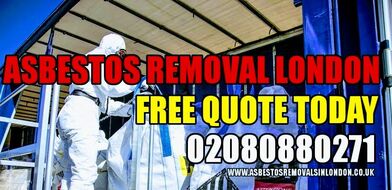 Asbestos removal contractors london