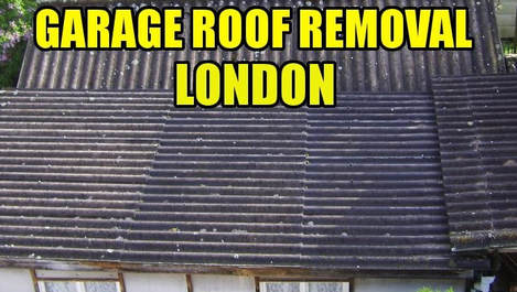 garage roof asbesto removal london