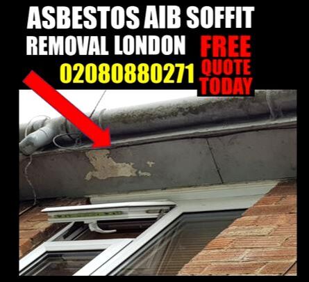 asbestos aib soffit removal london asbestos aib removal asbestos removals london uk 02080880271 asbestos aib soffit removal london
