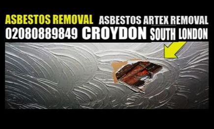 asbestos artex removal croydon south london